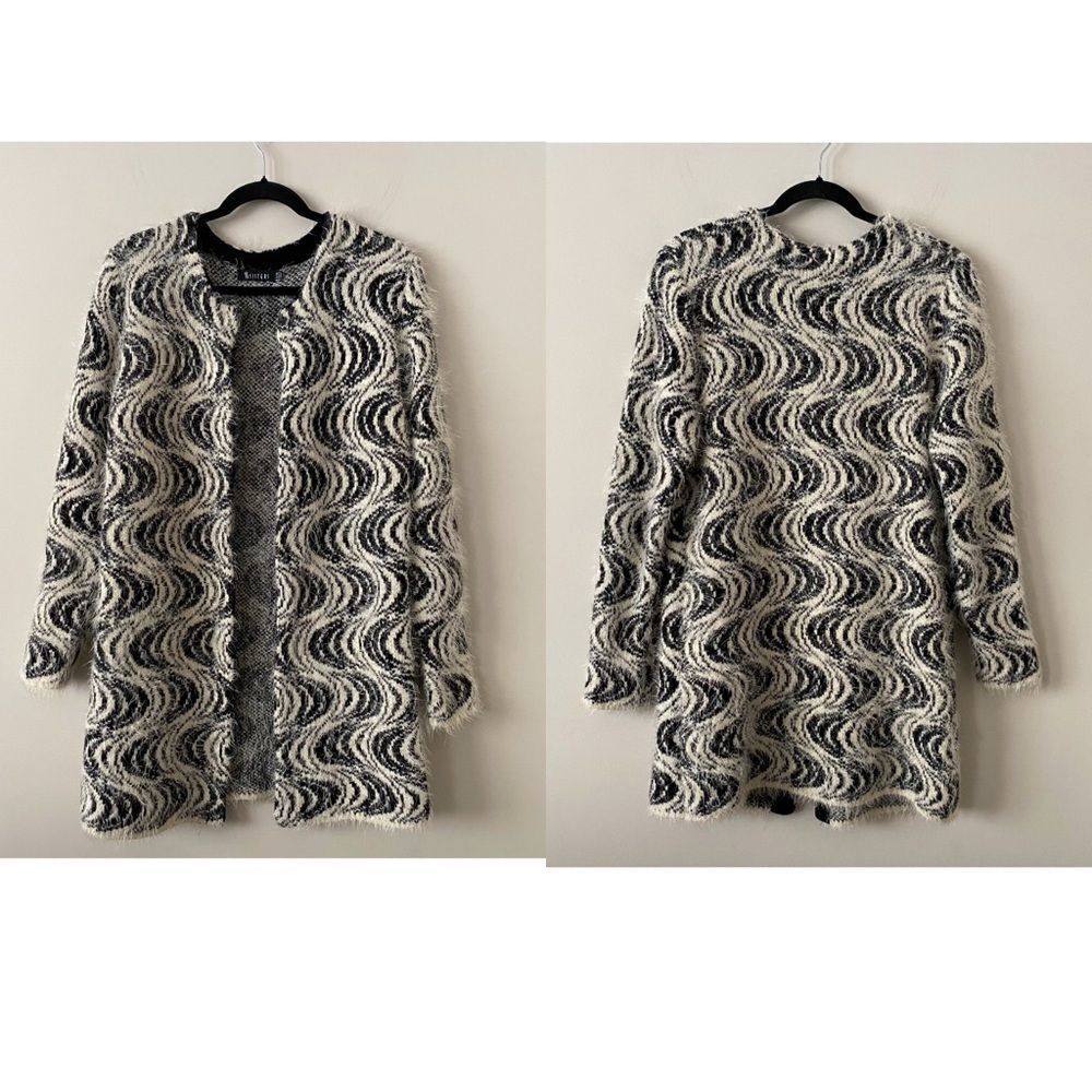 II Sisters - Eyelash Fuzzy Open Front Cozy Cardigan